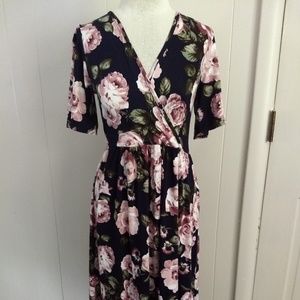 Orange Creek Floral Dress